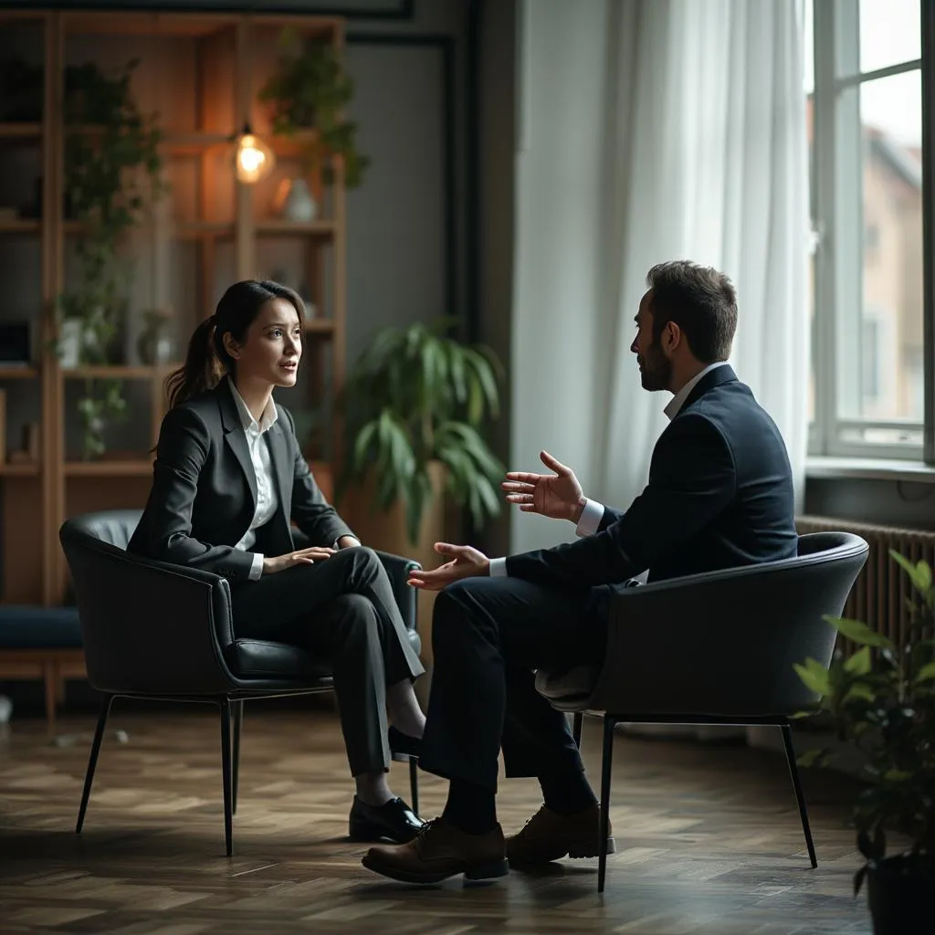Sesión de coaching ejecutivo