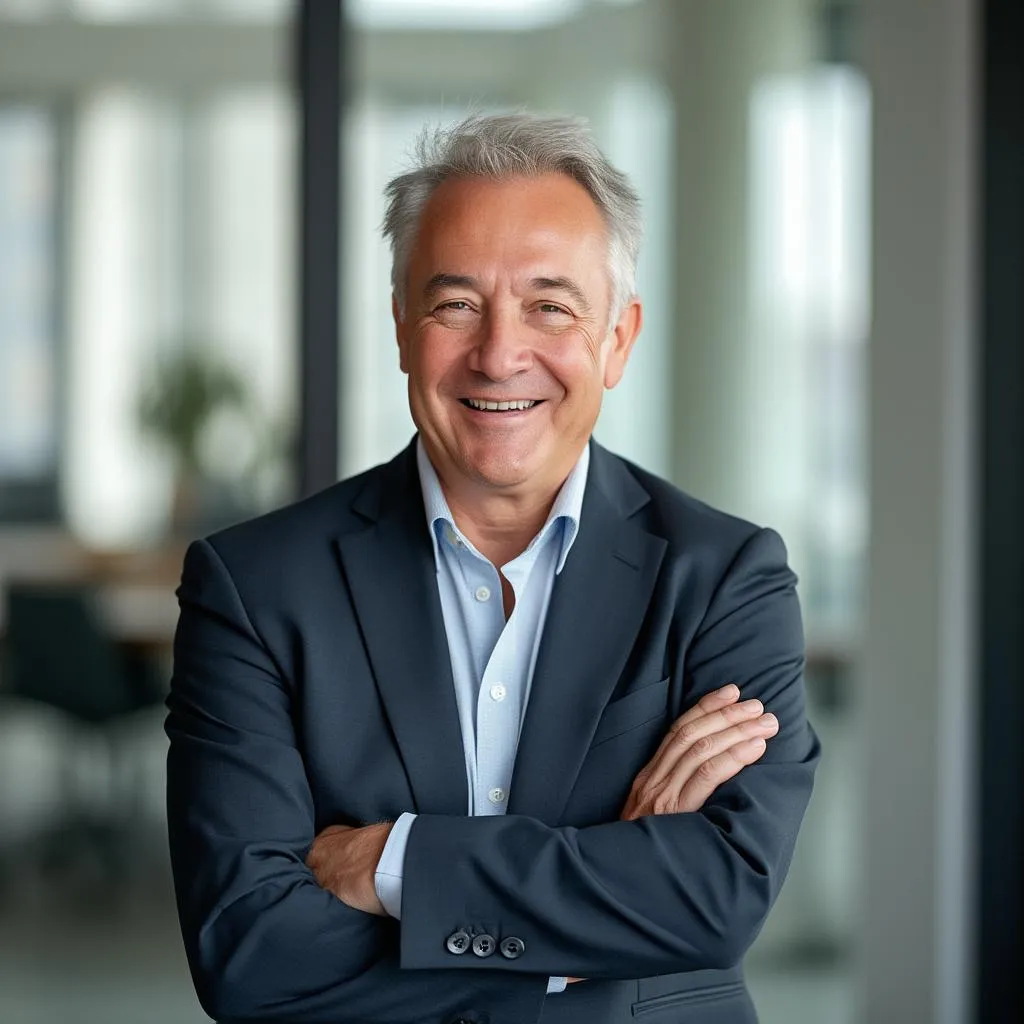 Retrato de Javier Torres, CEO de Manufacturas Globales