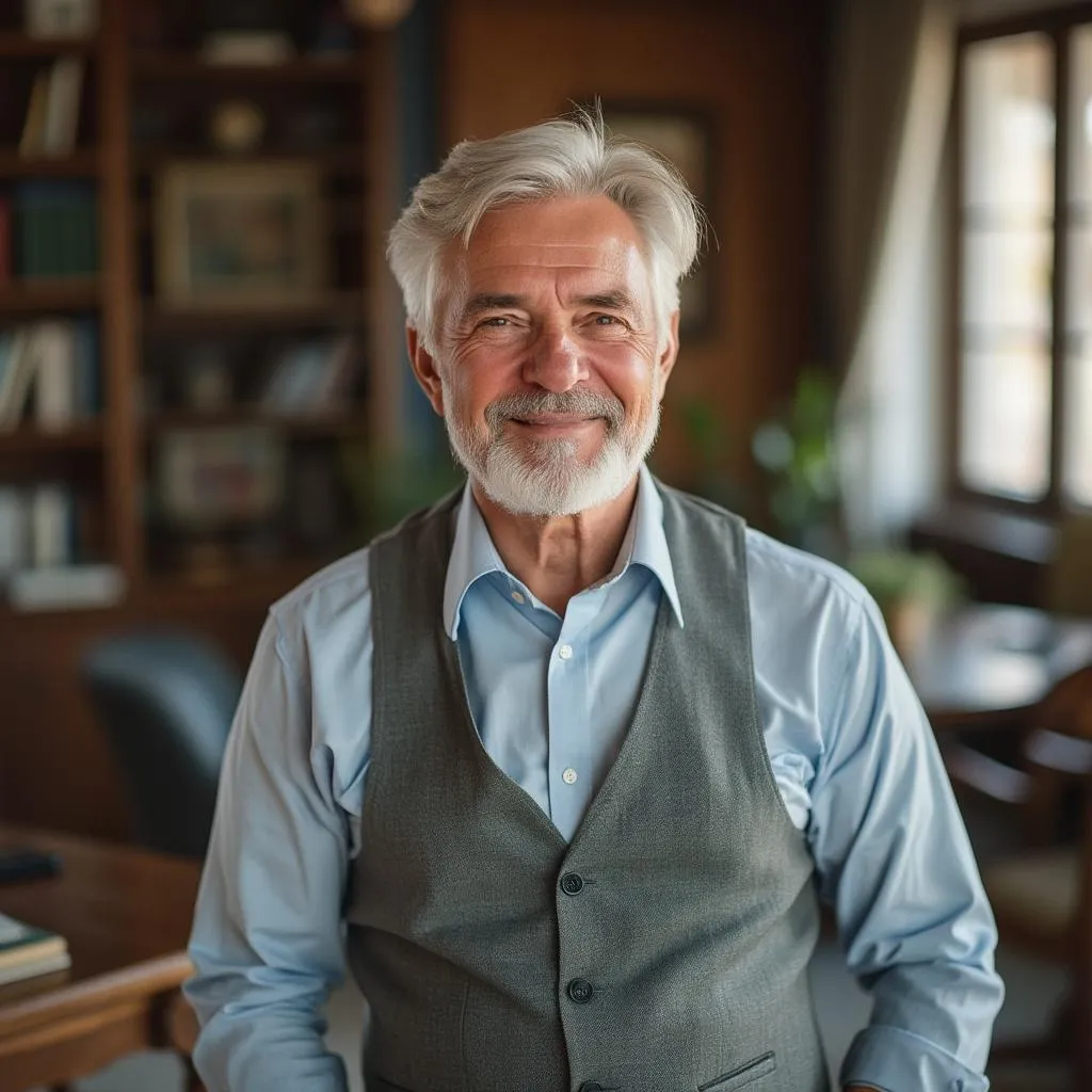 Retrato de Ricardo Guzmán, Director de Industrias Tradicionales